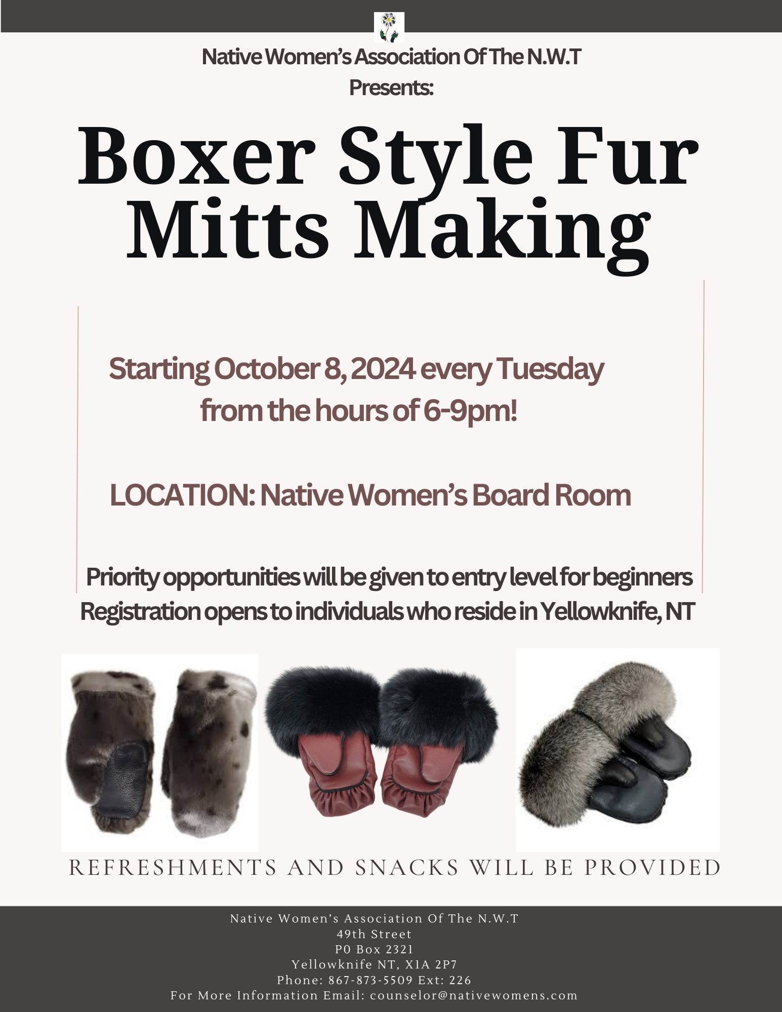 Boxer Style Fur Mitts Making